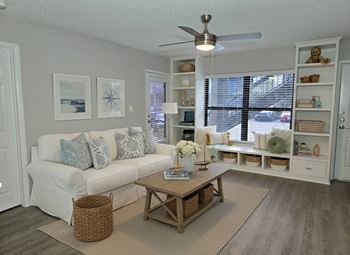 The palms of clearwater living room (virtually staged)
